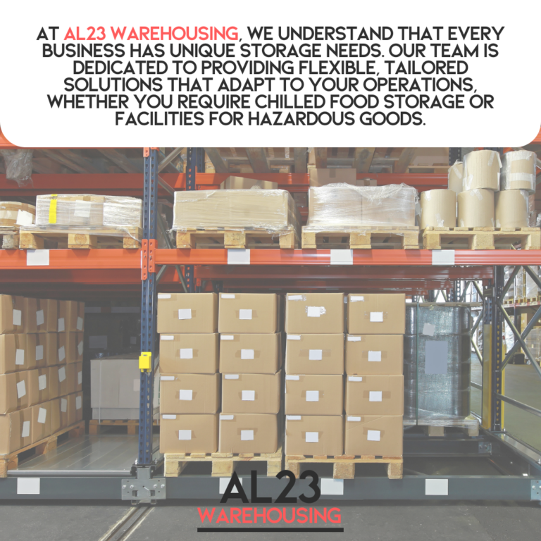 Tailored Warehousing Solutions: Enhancing Business Operations with AL23 Warehousing