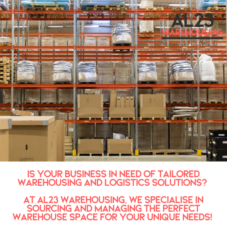 Unlocking Tailored Warehousing Solutions: AL23 Warehousing’s Expertise in Logistics